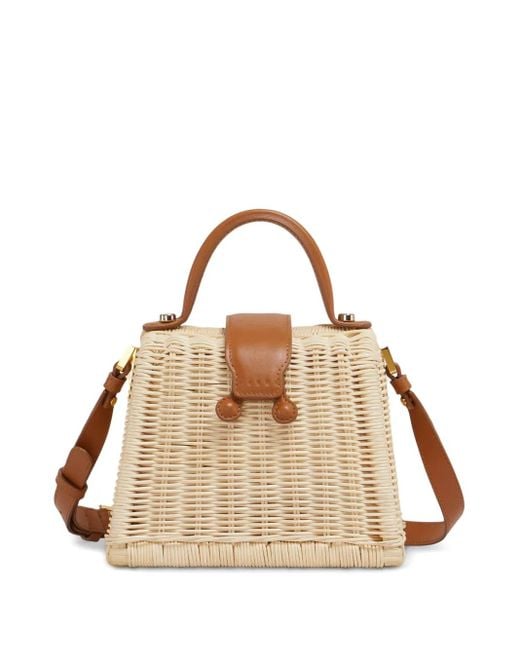 Marni Natural Ratan Mini Bag
