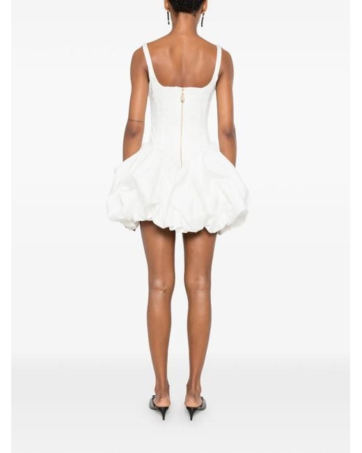 Aje. White Alani Puff-Skirt Dress