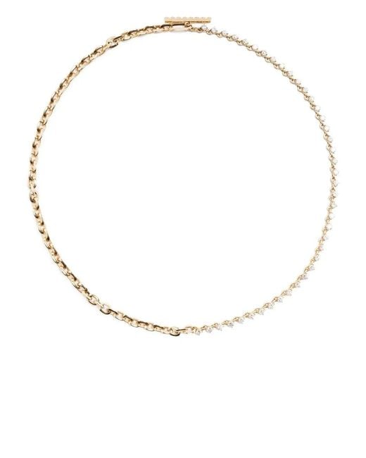 Lizzie Mandler White 18Kt Éclat Diamond Tennis Necklace