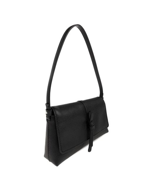 Kate Spade Black Small Loop Knotted Shoulder Bag