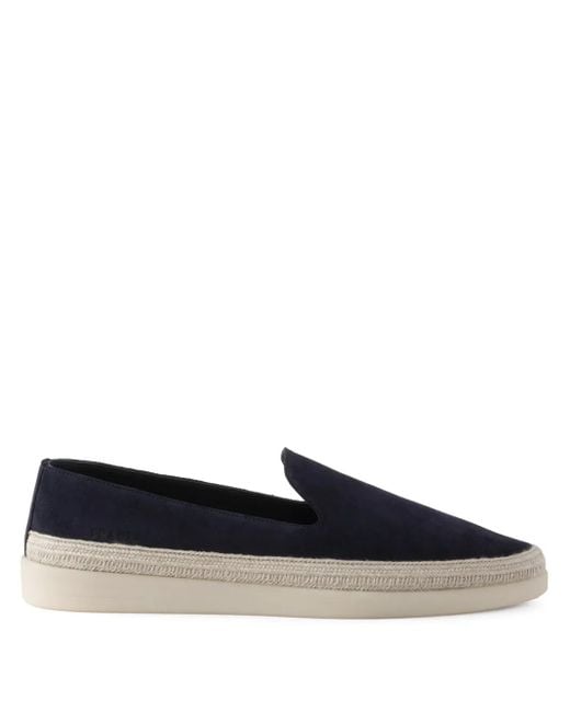 メンズ Prada スエード ローファー Blue