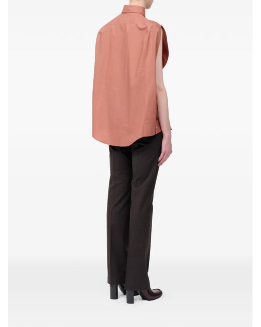 MM6 by Maison Margiela Pink Cotton Shirt