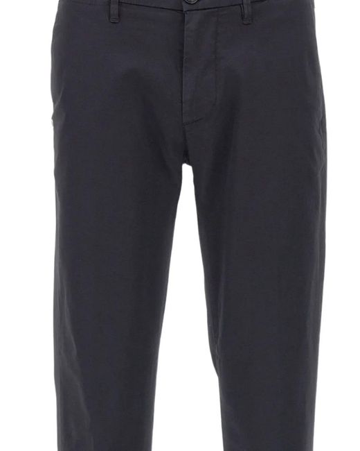 Re-hash Blue Mucha Slim-Fit Trousers for men