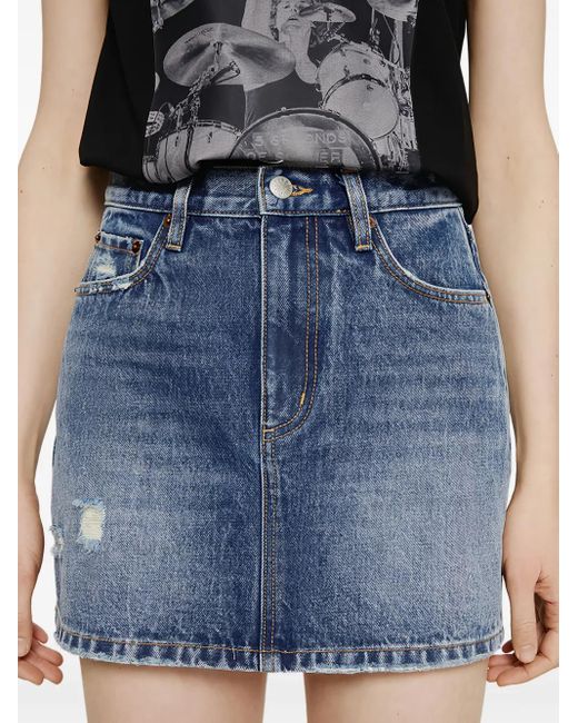 Hey Joanie 80's Mini Skirt Blue