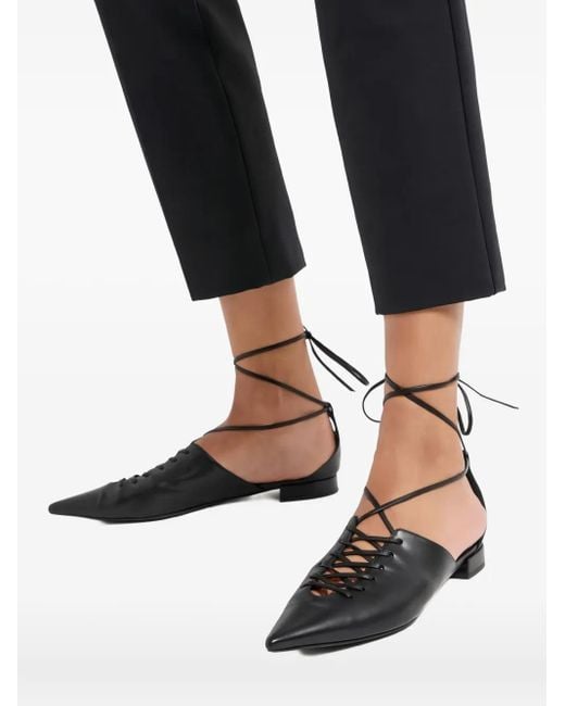 Giorgio Armani Black Leather Boots