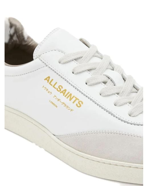 AllSaints レースアップ スニーカー White