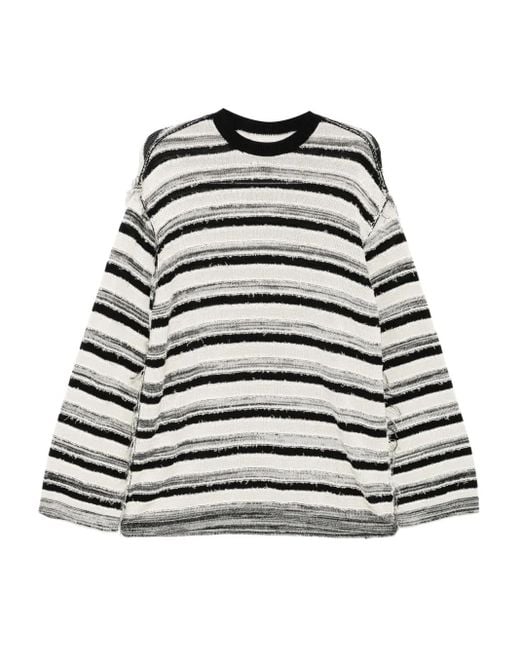 CROQUIS Black Striped Jumper for men