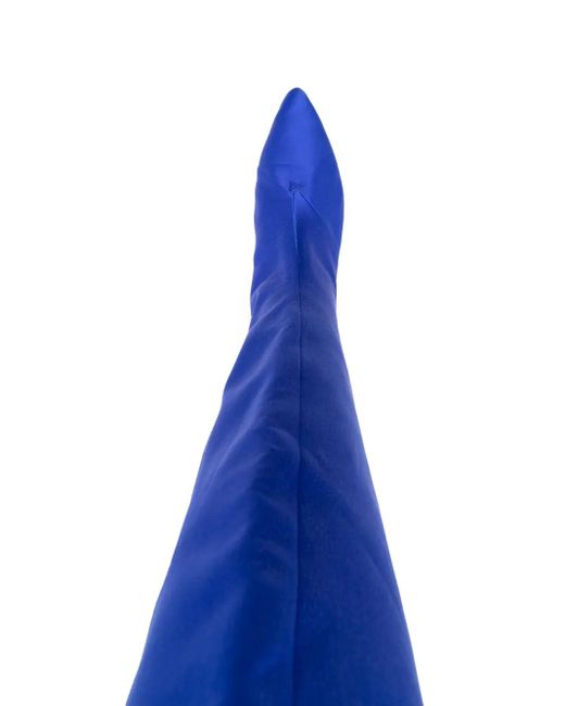Forte_forte Blue 70Mm Satin Boots