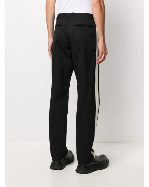 Pantalon Droit À Bandes Latérales Ambush pour homme en coloris Black