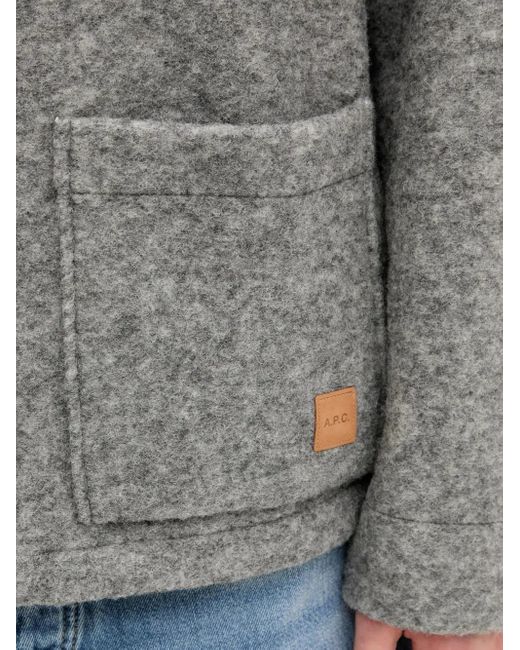 Giacca Thais di A.P.C. in Gray da Uomo