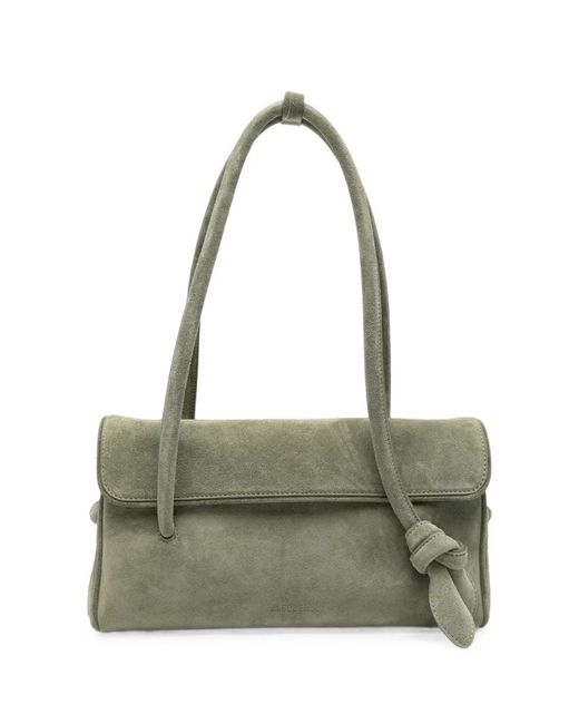 Jacquemus Green Leather Shoulder Bag