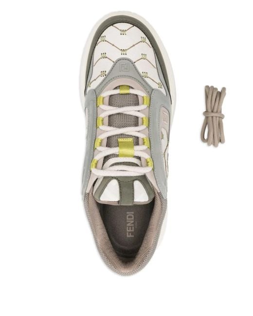 Fendi White Sneakers Force for men