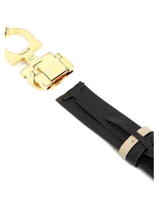 Ferragamo Multicolor Gancini Reversible Belt