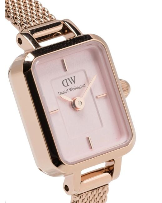 Daniel Wellington Pink Quadro Mini 19Mm