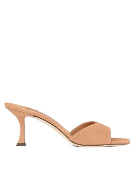 70Mm Skye Mules di Jimmy Choo in Natural