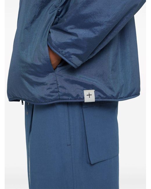 Veste matelassée à capuche Jil Sander pour homme en coloris Blue