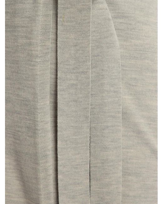 12 STOREEZ Gray Belted Cardigan
