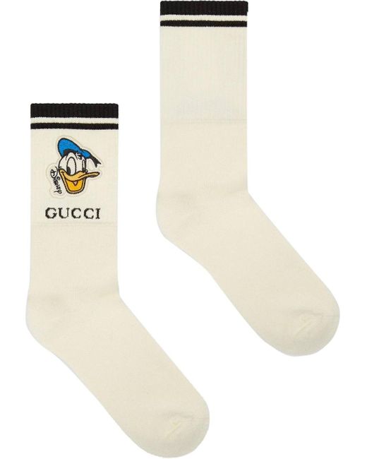 メンズ Gucci X Disney 'donald Duck' 靴下 Multicolor