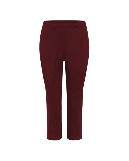 Azeeza Red Shreya Trousers