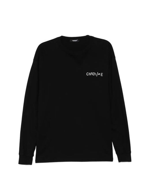 Undercover Black Printed T-Shirt for men