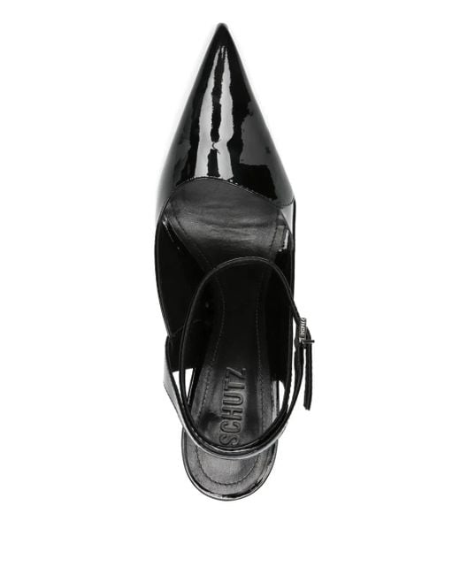 SCHUTZ SHOES Black Rummer Pumps 110mm