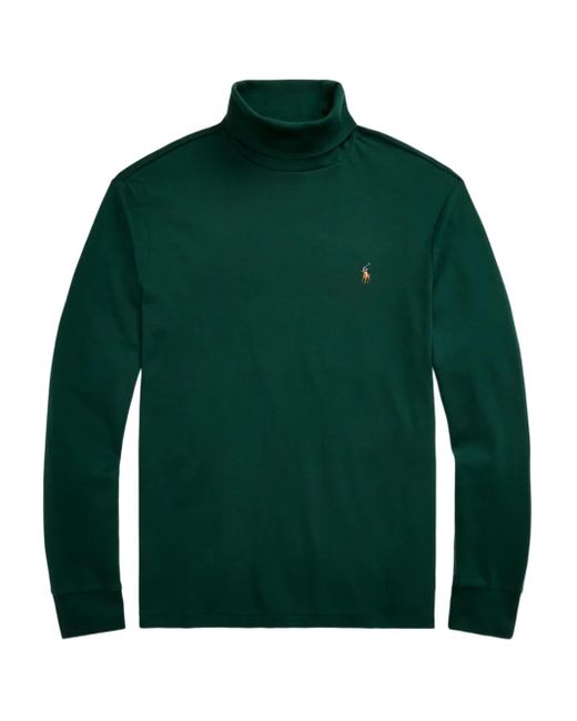 Polo Ralph Lauren Green Long-Sleeve Turtleneck Sweater for men