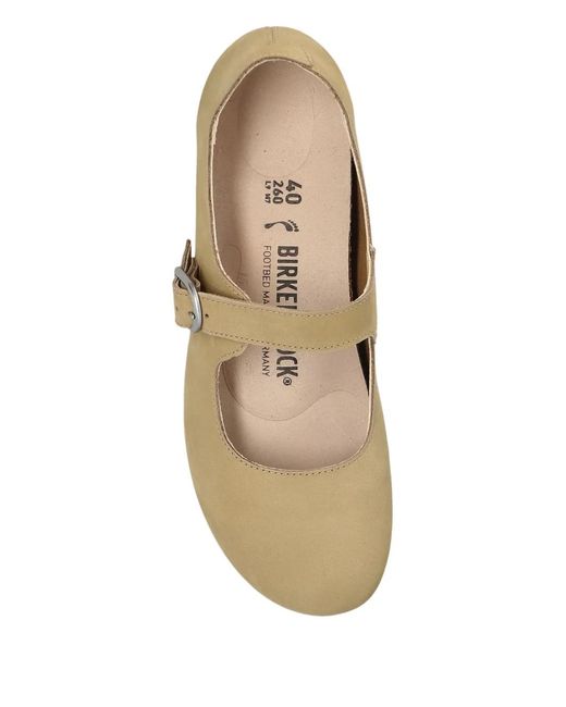 Birkenstock White Santa Clarita Buckled Leather Loafers
