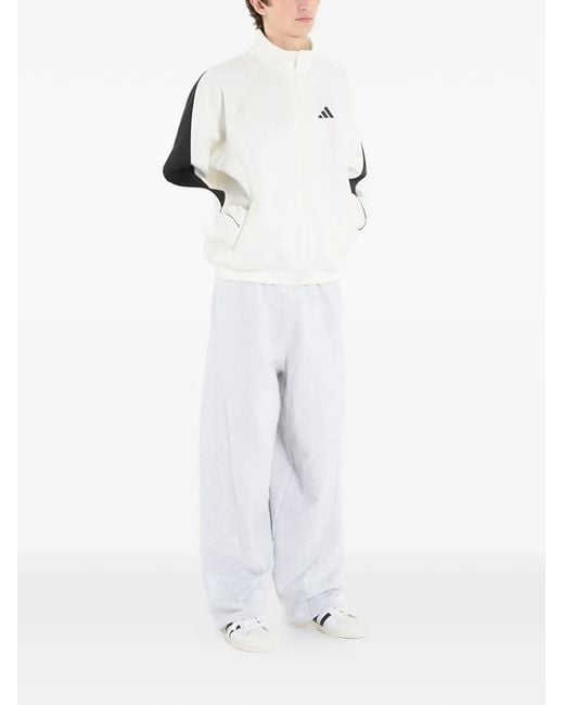 Adidas White Veste De Survêtement Stadium for men