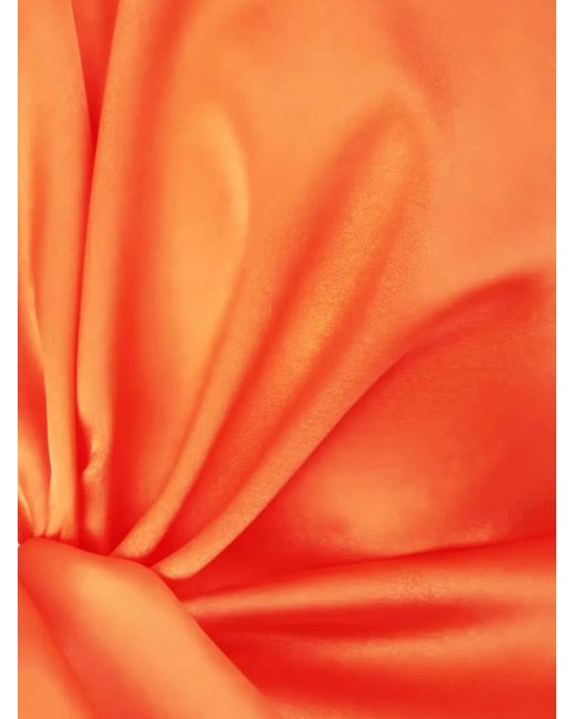 VERGUENZA フェザートリム シャツ Orange