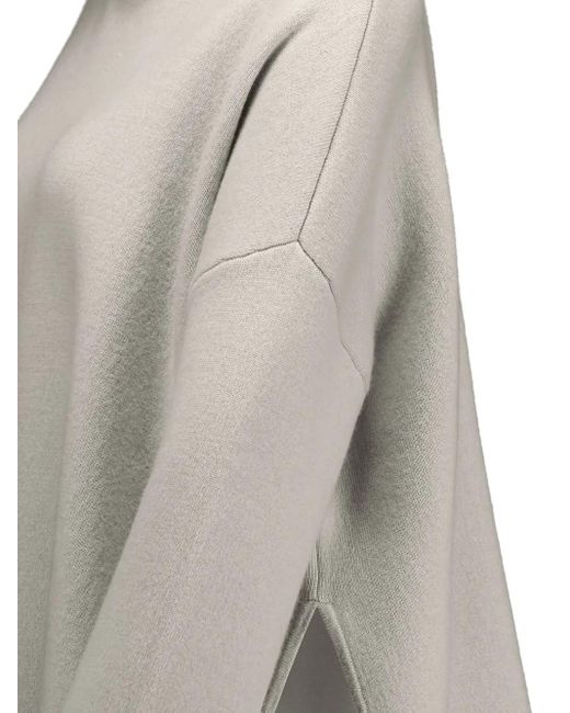 Allude ハイネック カシミアセーター Gray