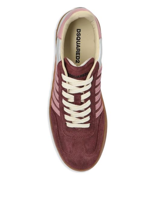 DSquared² Purple Boxer Sneakers