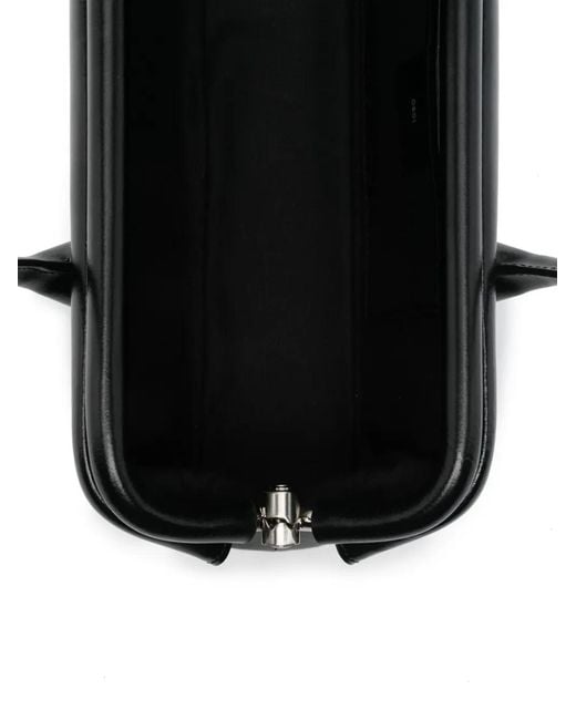 OSOI Black Mini Boat Wide Shoulder Bag