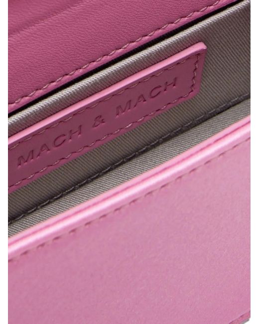 Mach & Mach Pink Small Samantha Handbag