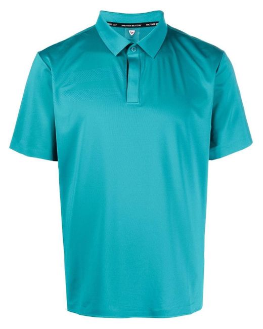 Rossignol Logo-patch Tech Polo-shirt in Green for Men | Lyst