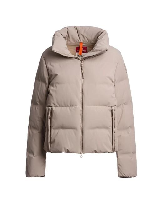 Parajumpers Natural Enadia Quilted Jacket