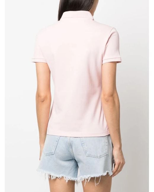Lacoste Pink Polo Clothing
