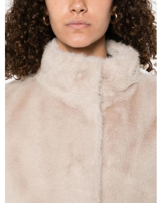 Herno Natural Weste aus Faux Fur