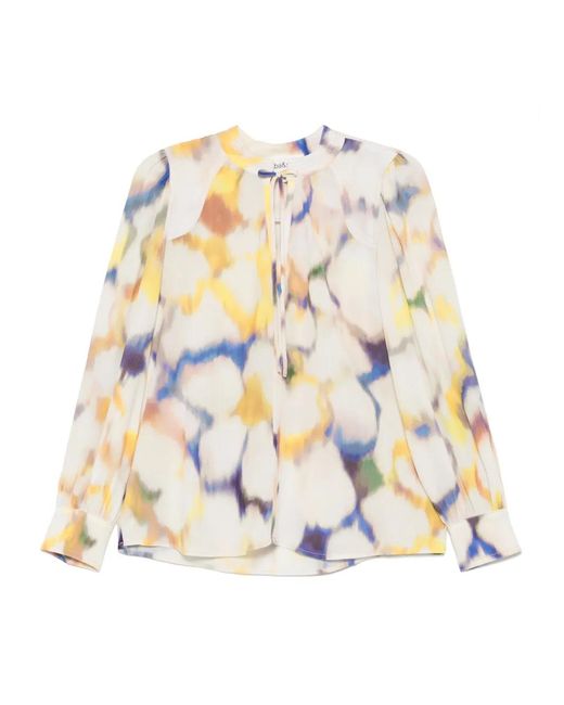 Ba&sh White Foka Blouse