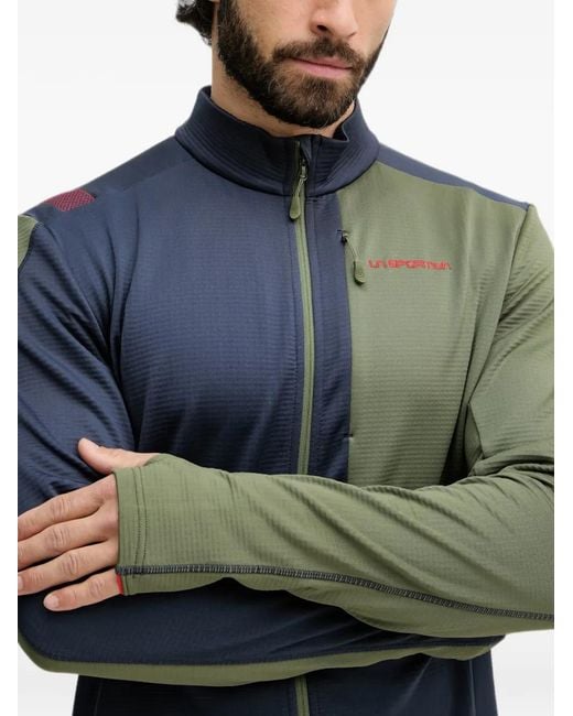 La Sportiva Blue Chill Thermal Jkt Colour-Block Zip-Up Jacket for men