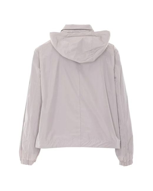 Herno Gray Veste Réversible À Capuche