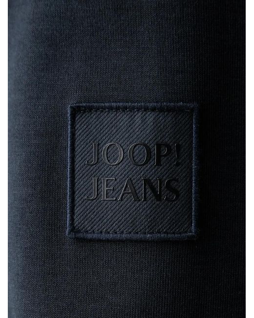 Joop! Black Logo-Patch Drawstring Track Pants for men