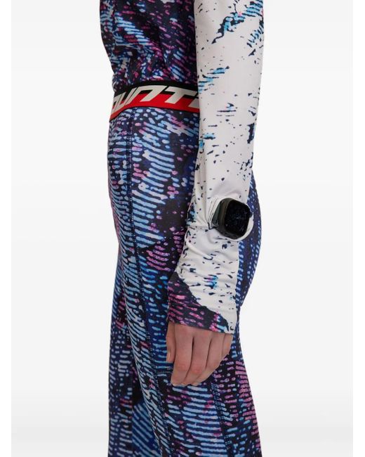 Top Aztech Con Capa Base Aztech Mountain de color Blue