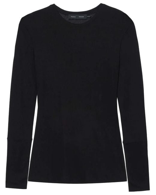 Proenza Schouler Black Kaiya Top