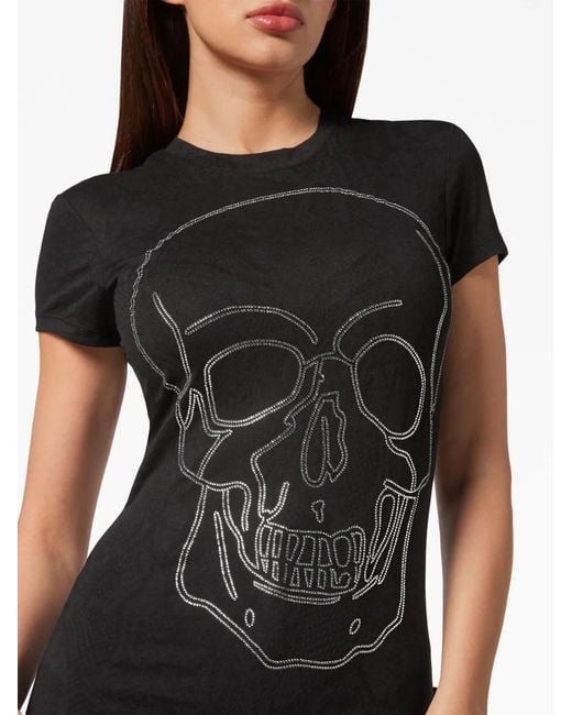 Philipp Plein Black Sexy Pure Fit Crew-Neck T-Shirt