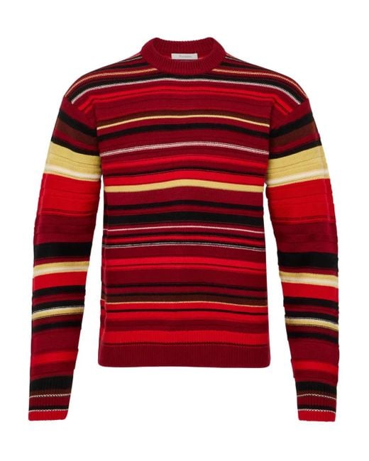 J.W. Anderson Red Striped Jumper
