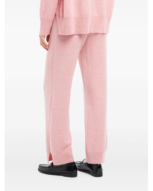 Barrie Pink Cashmere Pants