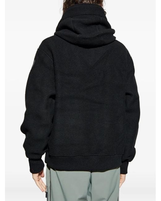 Canada Goose Black Hooded Zip Jacket for men