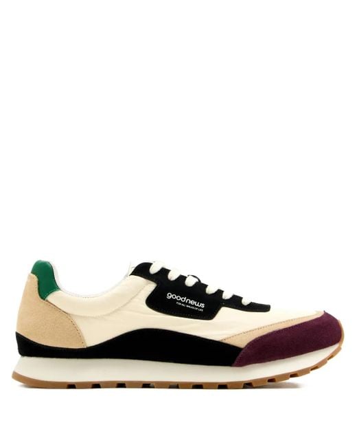 Goodnews Bluetrail パネル スニーカー Black