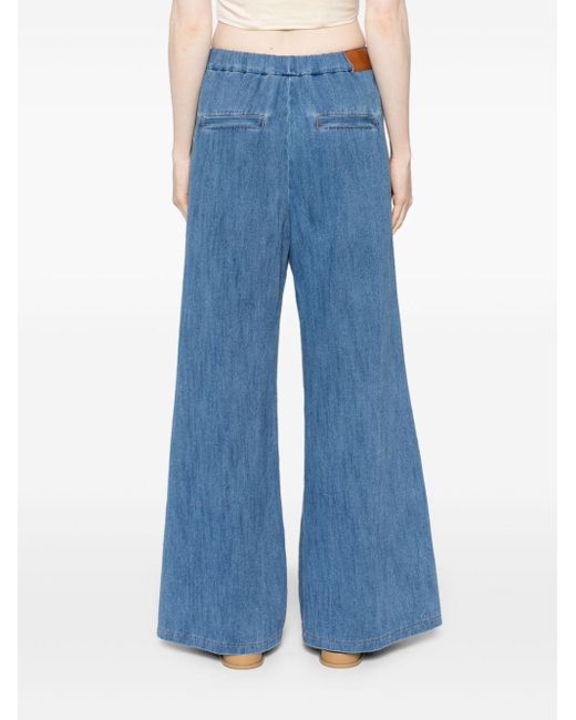 Forte Forte Blue Wide-leg Jeans