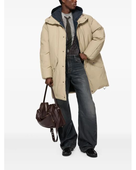Acne Natural Button Padded Parka for men